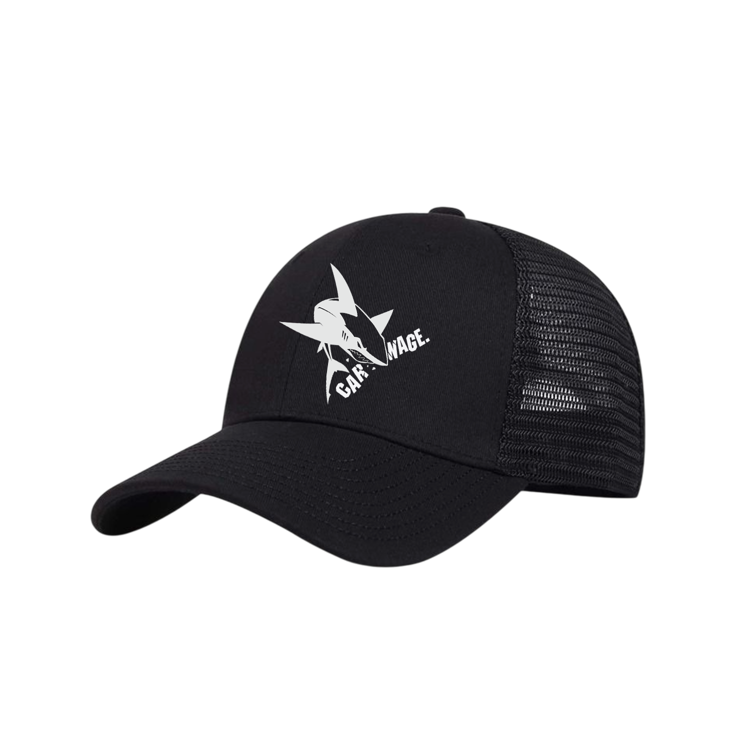 Casquette Trucker Shark Noire
