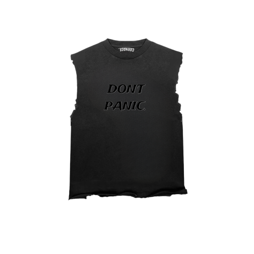 Tank DON'T PANIC full black