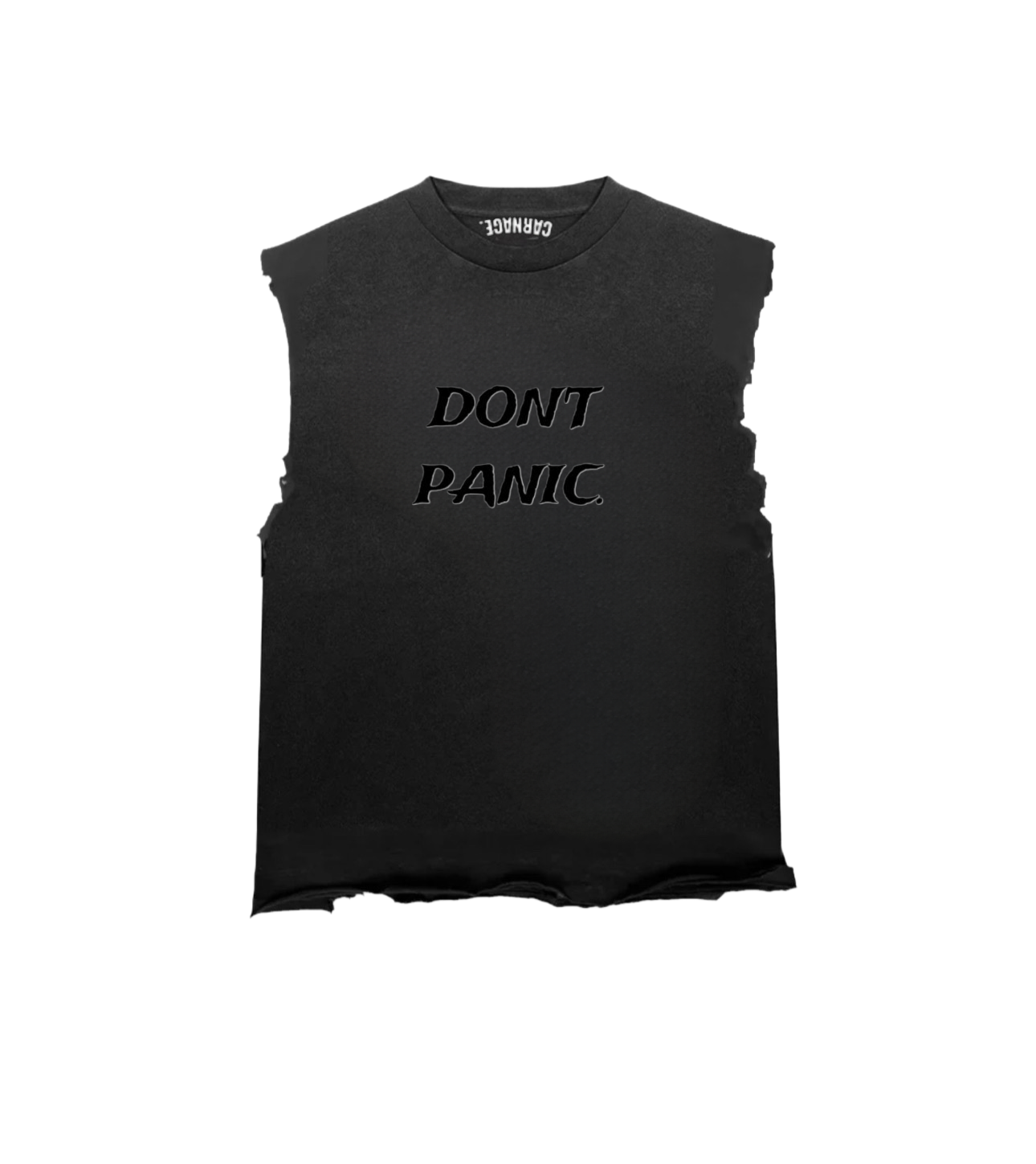 Tank DON'T PANIC full black