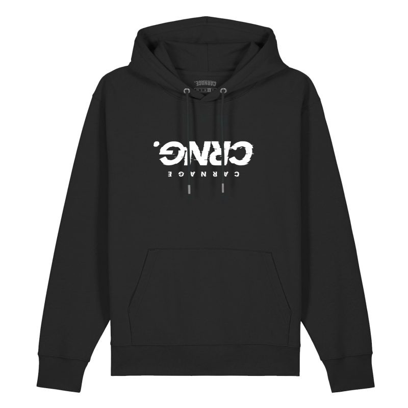 Sweat Capuche Glitch Noir