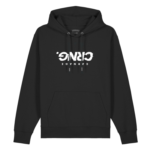 Sweat Capuche Glitch Noir